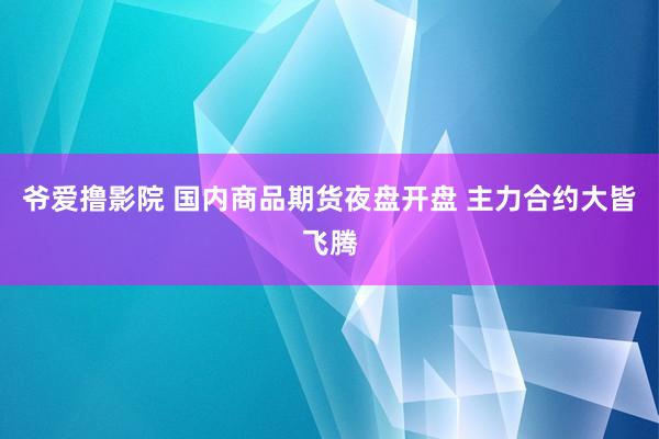 爷爱撸影院 国内商品期货夜盘开盘 主力合约大皆飞腾