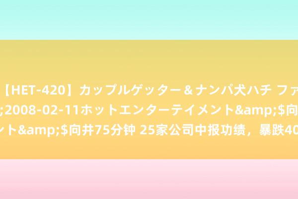 【HET-420】カップルゲッター＆ナンパ犬ハチ ファイト一発</a>2008-02-11ホットエンターテイメント&$向井75分钟 25家公司中报功绩，暴跌4000%，连忙辩认！