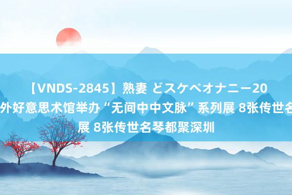 【VNDS-2845】熟妻 どスケベオナニー20連発！！ 天外好意思术馆举办“无间中中文脉”系列展 8张传世名琴都聚深圳