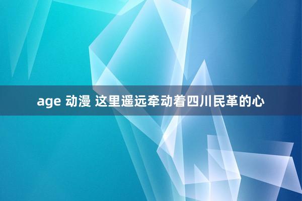 age 动漫 这里遥远牵动着四川民革的心