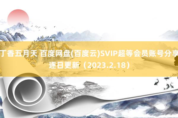 丁香五月天 百度网盘(百度云)SVIP超等会员账号分享逐日更新（2023.2.18）